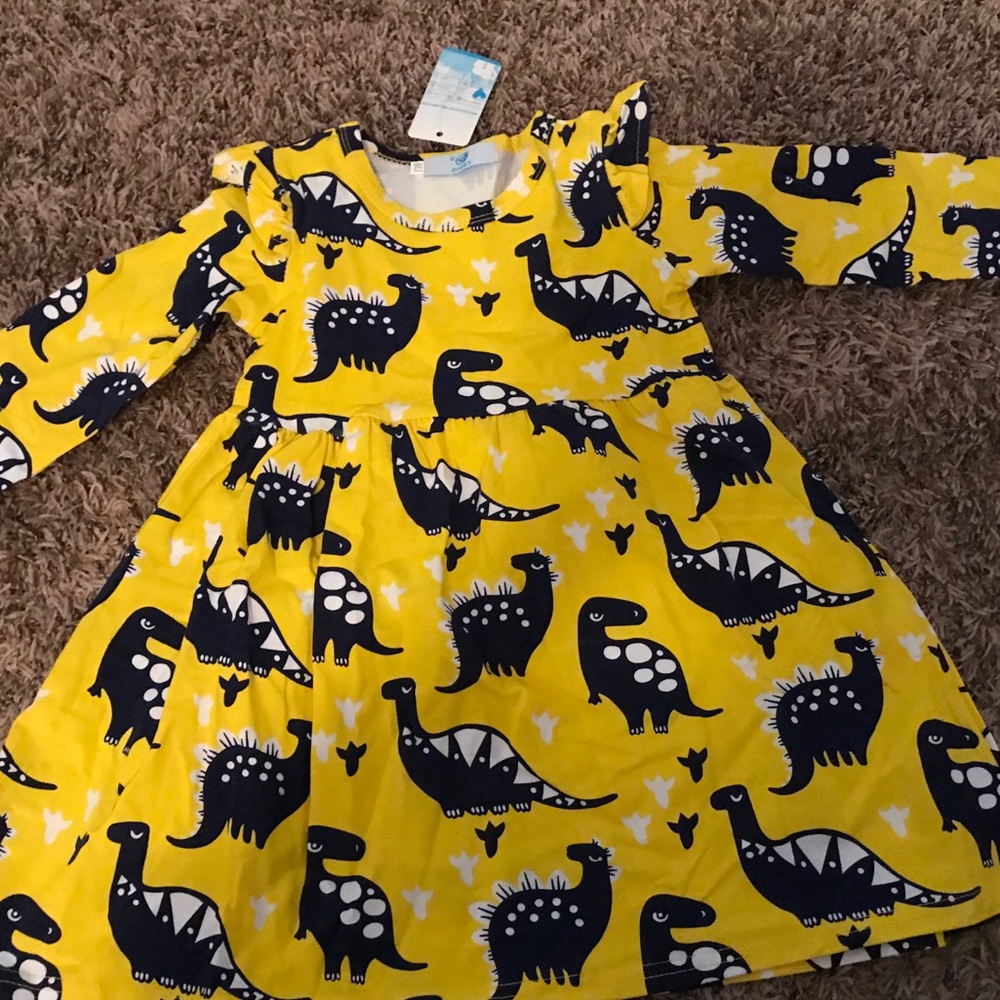 Toddler Dinosaur Dress 🦕